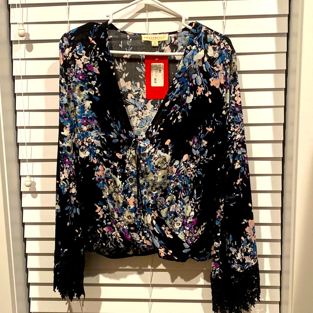 NWT lovestitch blouse